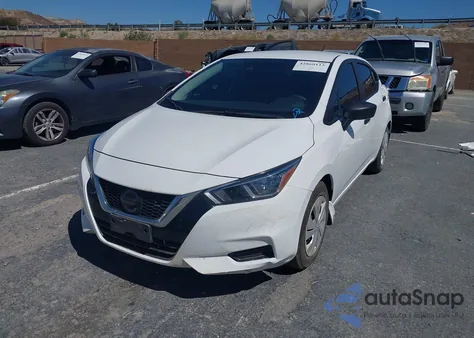 2021 Nissan Versa S Xtronic Cvt из США, поврежденный, VIN 3N1CN8DV7ML924403